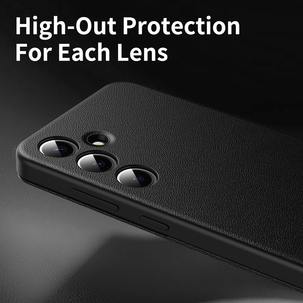Custodia per Samsung Galaxy A56 A566, Techsuit, SmartView, Nera