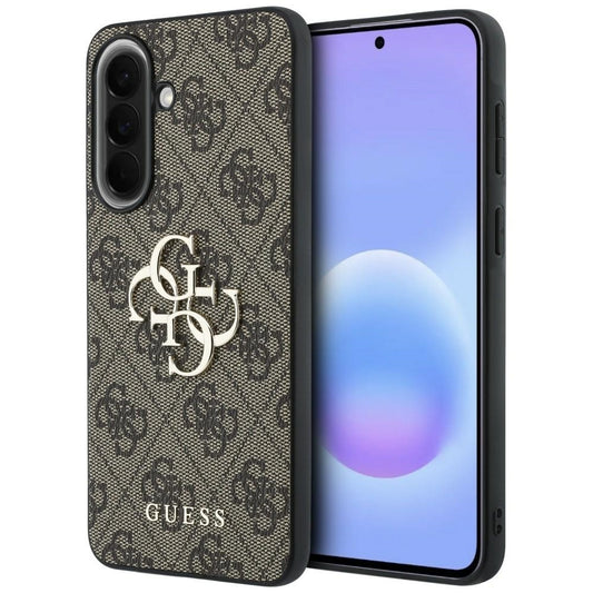 Custodia per Samsung Galaxy A57 5G, Guess, 4G Big Logo, Marrone