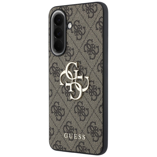 Custodia per Samsung Galaxy A57 5G, Guess, 4G Big Logo, Marrone