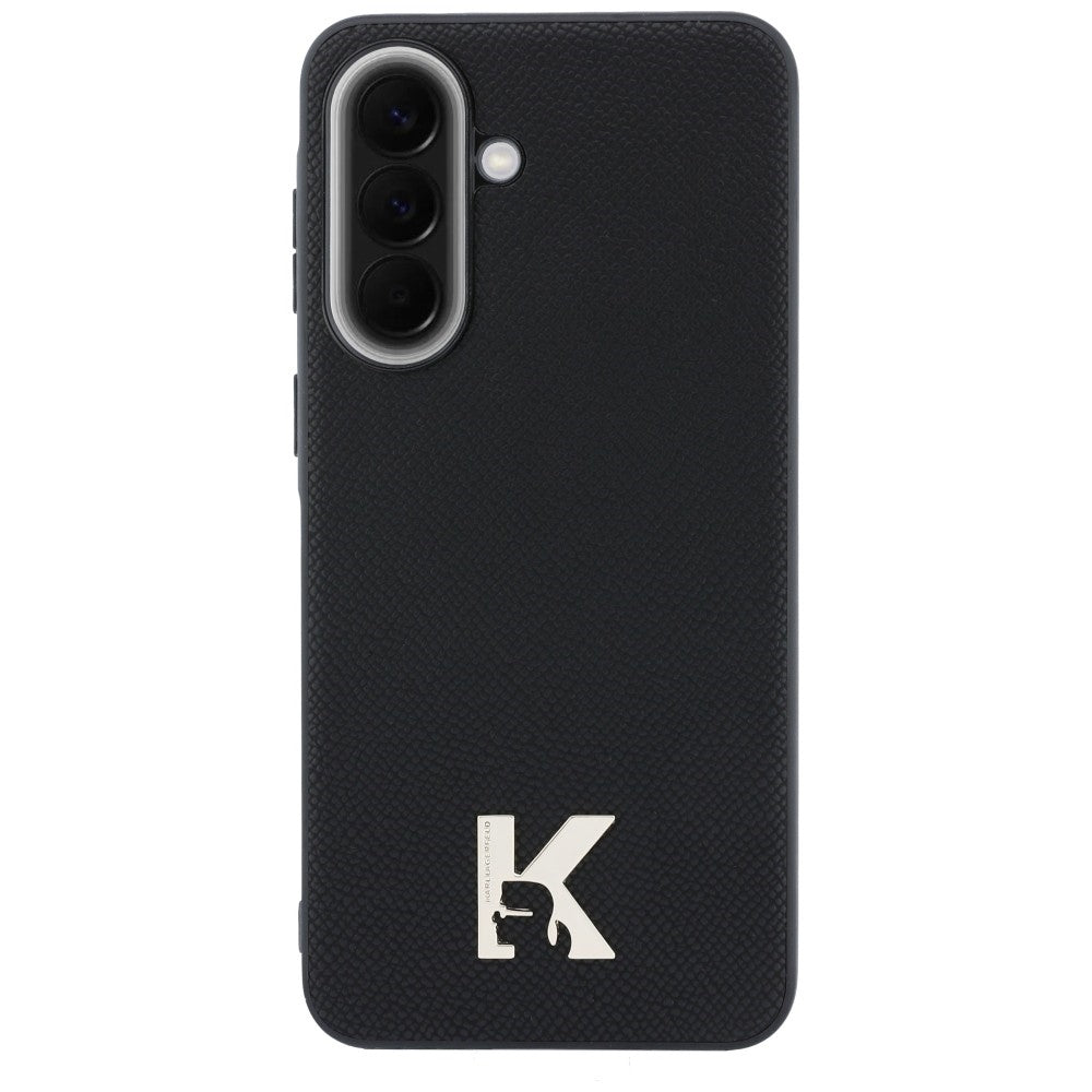 Case for Samsung Galaxy A57 5G, Karl Lagerfeld, Karl Head Logo, Black