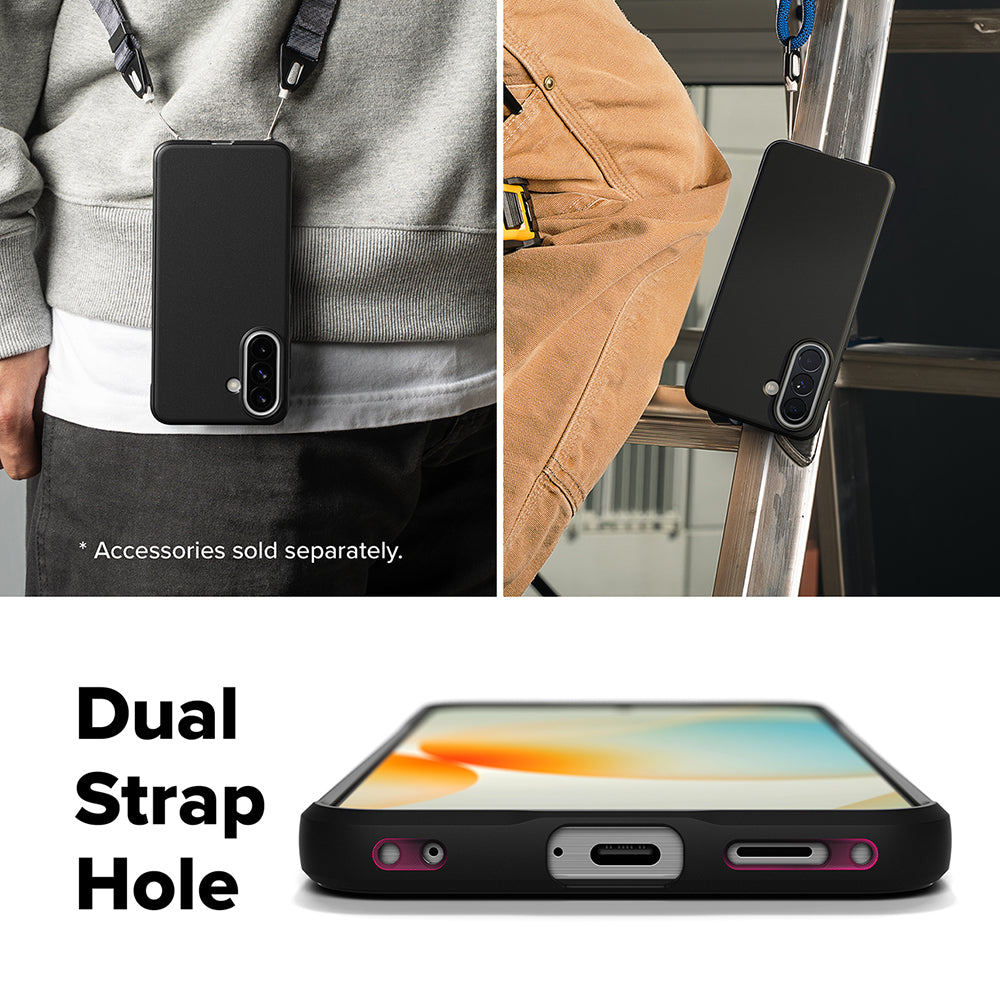 Case for Samsung Galaxy A57 5G, Ringke, Onyx, Black