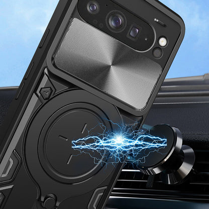 Custodia per Samsung Galaxy A57 5G, Techsuit, CamGuard Pro, Blu