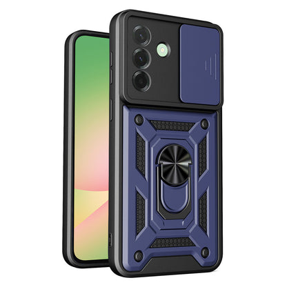 Custodia per Samsung Galaxy A57 5G, Techsuit, CamShield, Blu