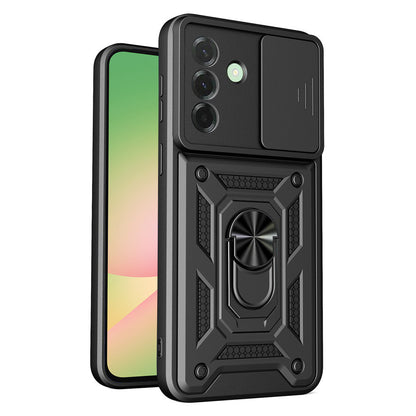 Custodia per Samsung Galaxy A57 5G, Techsuit, CamShield, Nera