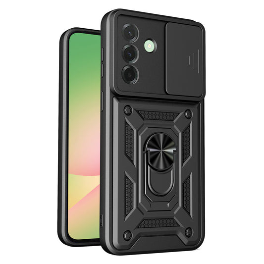 Custodia per Samsung Galaxy A57 5G, Techsuit, CamShield, Nera