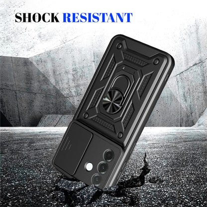 Custodia per Samsung Galaxy A57 5G, Techsuit, CamShield, Nera