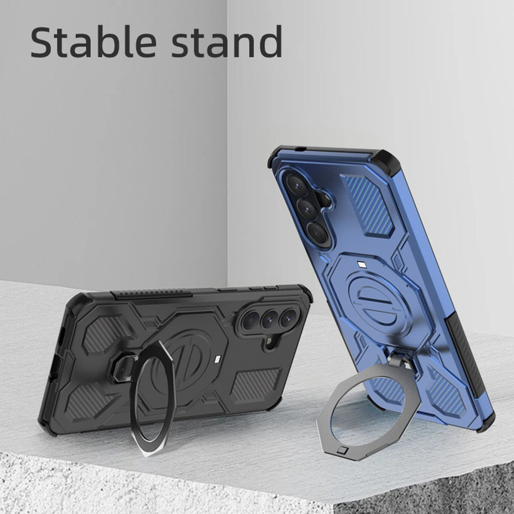 Custodia per Samsung Galaxy A57 5G, Techsuit, Carbon Shield Pro, Viola