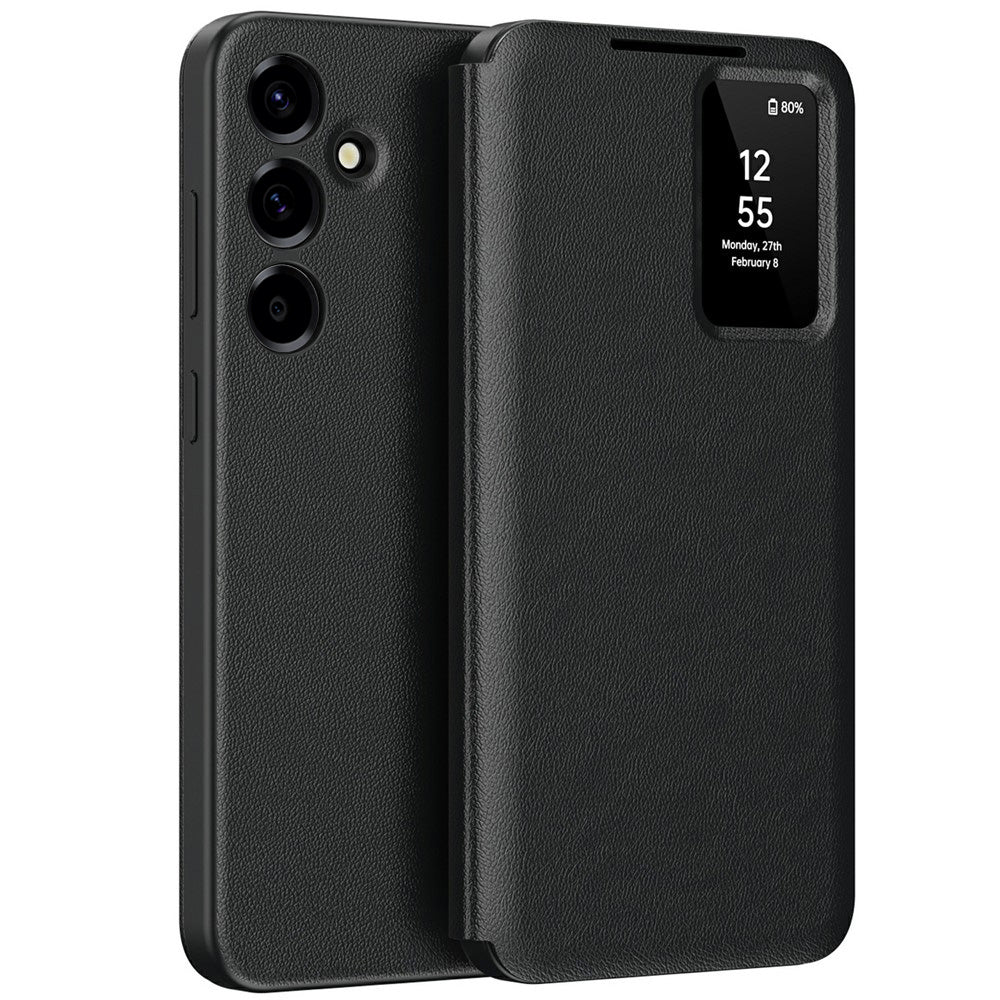 Custodia per Samsung Galaxy A57 5G, Techsuit, SmartView, Nera