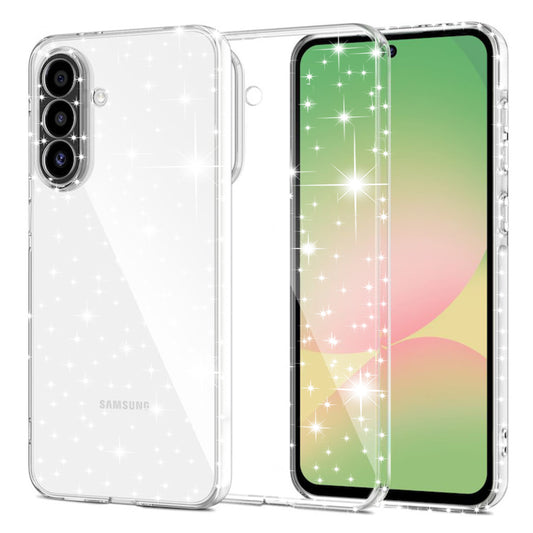Custodia per Samsung Galaxy A57 5G, Techsuit, SparkleSkin, Trasparente
