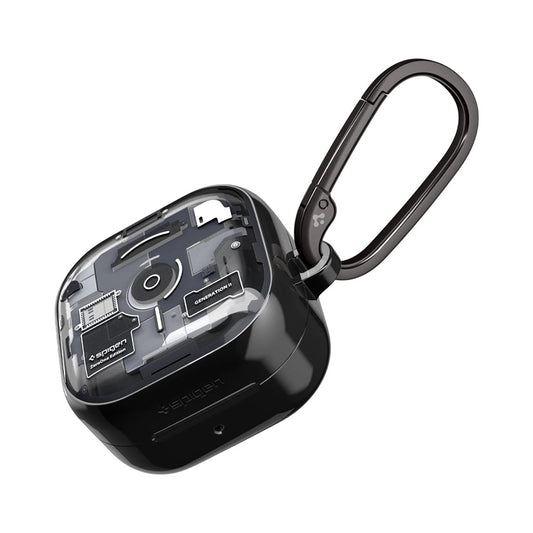 Custodia per Samsung Galaxy Buds4 / Buds4 Pro, Spigen, Ultra Hybrid, Nera ACS11201