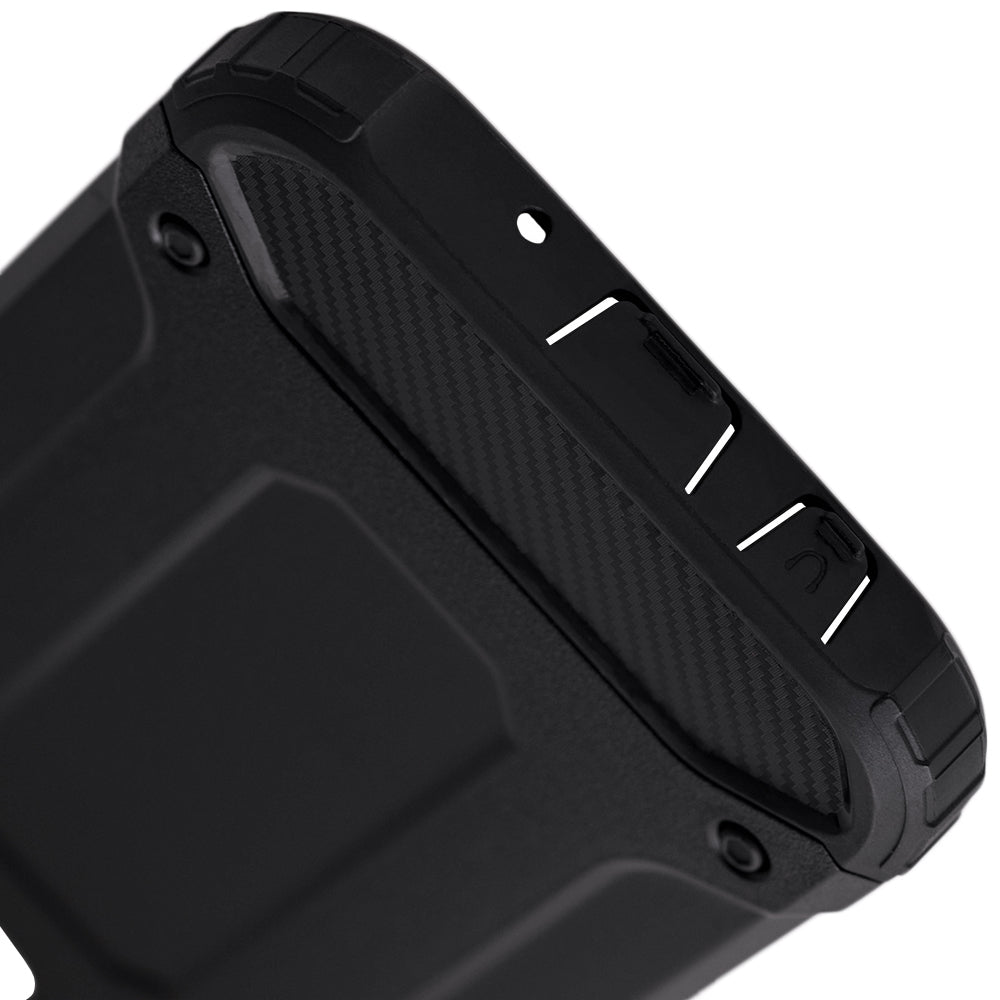 Custodia per Samsung Galaxy J5 (2017) J530, Techsuit, Hybrid Armor, Nera
