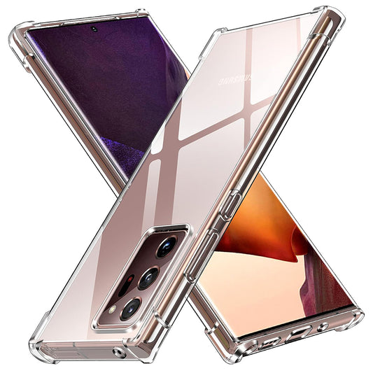 Custodia per Samsung Galaxy Note 20 Ultra 5G N986 / Note 20 Ultra N985, Techsuit, Shockproof Clear, Trasparente