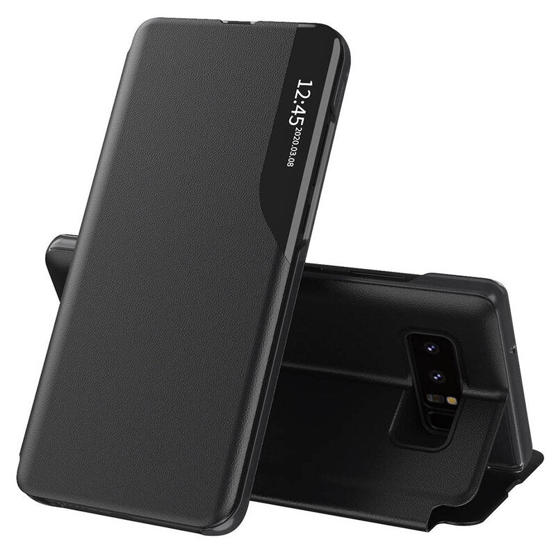 Custodia per Samsung Galaxy Note 8 N950, Techsuit, eFold, Nera