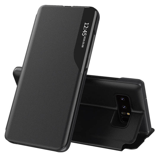 Custodia per Samsung Galaxy Note 8 N950, Techsuit, eFold, Nera