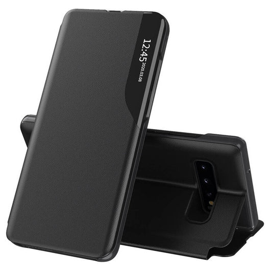 Custodia per Samsung Galaxy S10 G973, Techsuit, eFold, Nera