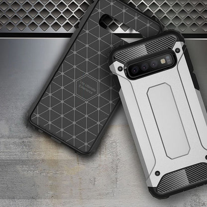 Case for Samsung Galaxy S10 G973, Techsuit, Hybrid Armor, Black