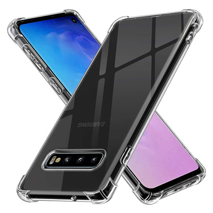 Case for Samsung Galaxy S10 G973, Techsuit, Shockproof Clear, Transparent
