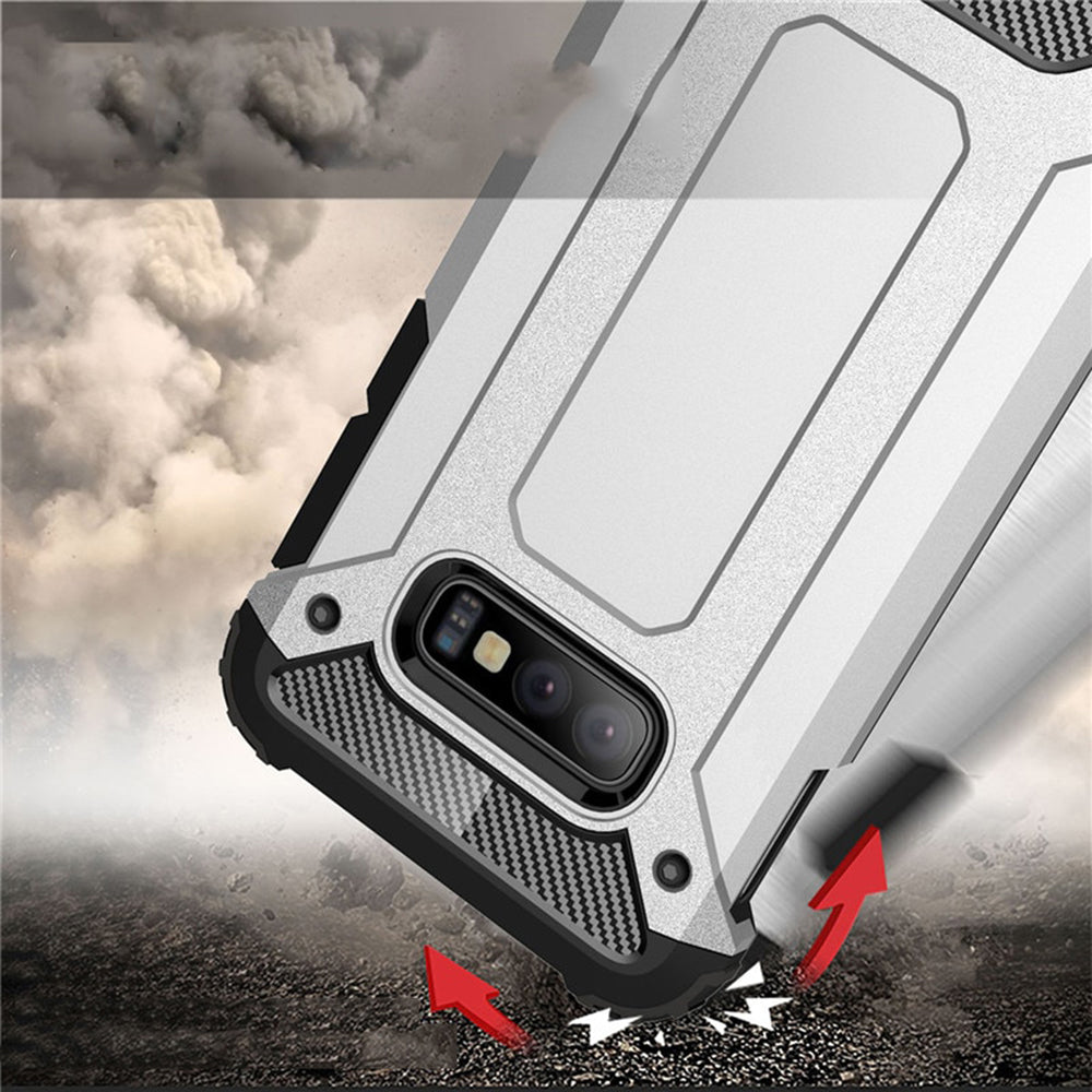 Case for Samsung Galaxy S10e G970, Techsuit, Hybrid Armor, Black