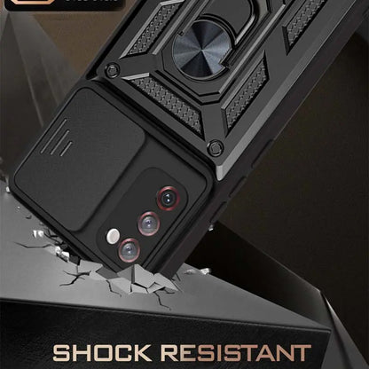 Case for Samsung Galaxy S20 FE 2022 G781 / S20 FE 5G G781 / S20 FE G780, Techsuit, CamShield, Black