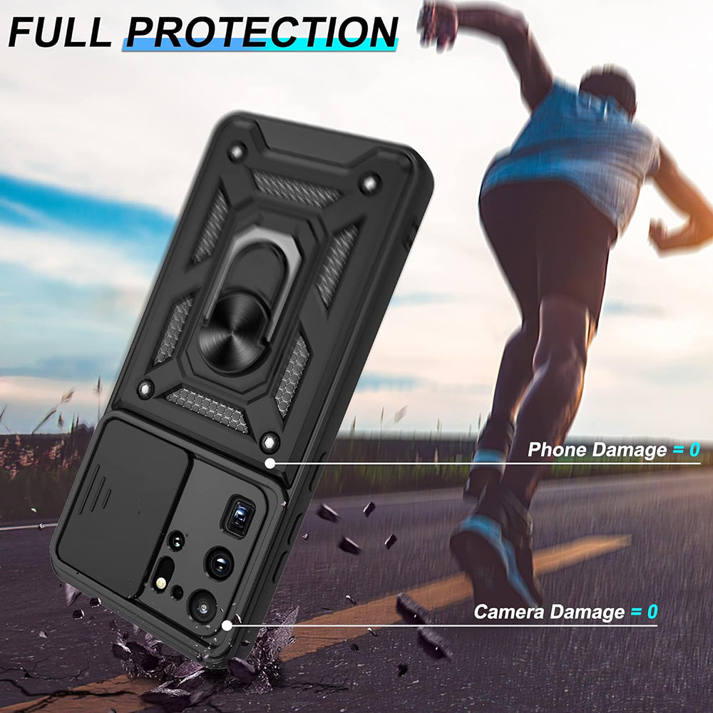 Custodia per Samsung Galaxy S20 Ultra 5G G988 / S20 Ultra G988, Techsuit, CamShield, Nera