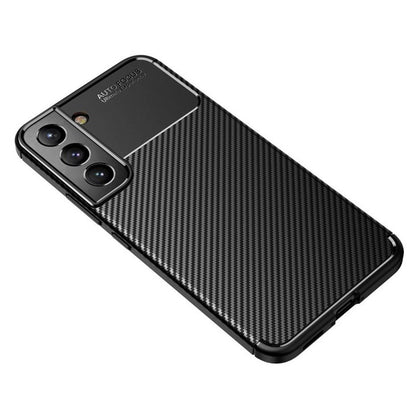 Custodia per Samsung Galaxy S21 5G G991, Techsuit, CarbonFiber, Nera