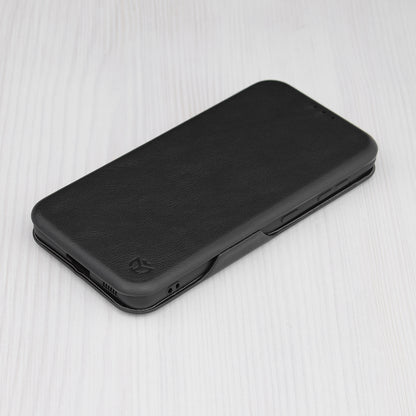 Custodia per Samsung Galaxy S21 5G G991, Techsuit, Safe Wallet Plus, Nera