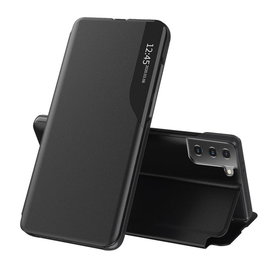 Custodia per Samsung Galaxy S21 FE 5G G990, Techsuit, eFold, Nera