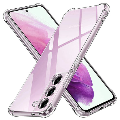 Custodia per Samsung Galaxy S21 FE 5G G990, Techsuit, Shockproof Clear, Trasparente