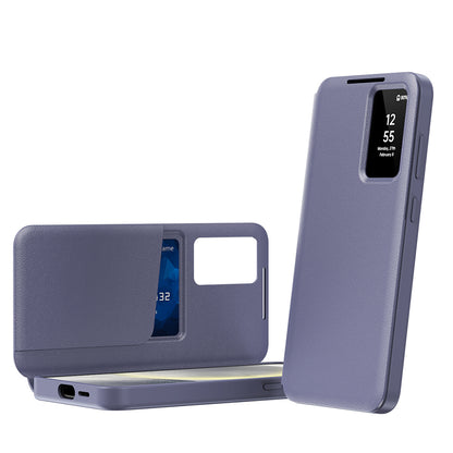 Custodia per Samsung Galaxy S22+ 5G S906, Techsuit, SmartView, Viola