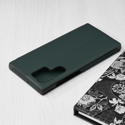 Custodia per Samsung Galaxy S22 Ultra 5G S908, Techsuit, eFold, Verde