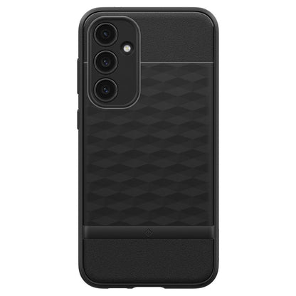 Custodia per Samsung Galaxy S23 FE S711, Spigen, Caseology Parallax, Nera Opaca