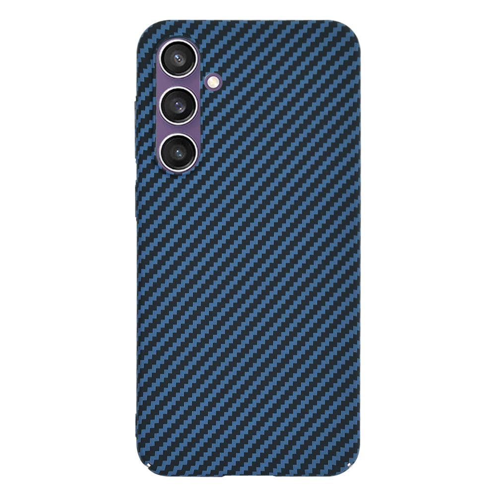 Custodia per Samsung Galaxy S23 FE S711, Techsuit, Carbonite FiberShell, Turchese