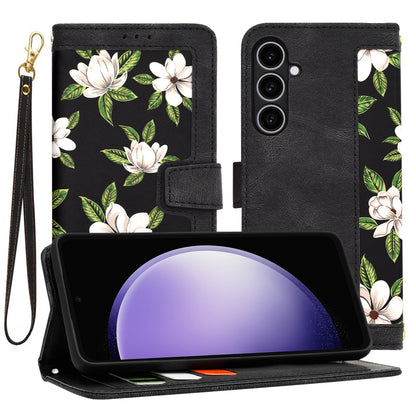 Custodia per Samsung Galaxy S23 FE S711, Techsuit, FlipCraft, Nera