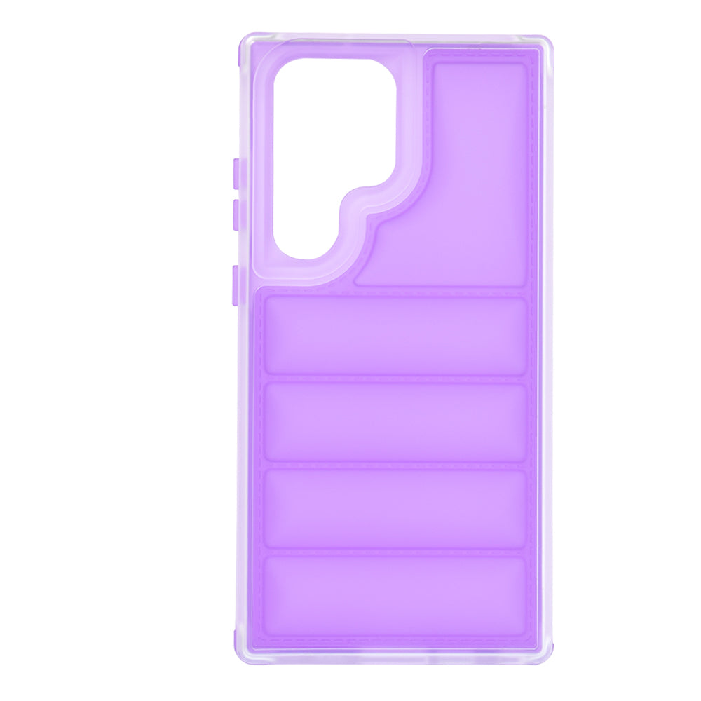 Custodia per Samsung Galaxy S23 FE S711, Techsuit, Wave Shield, Viola