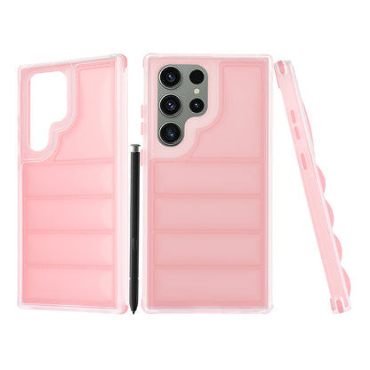 Custodia per Samsung Galaxy S23 FE S711, Techsuit, Wave Shield, Rosa
