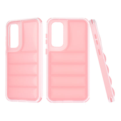 Custodia per Samsung Galaxy S23 FE S711, Techsuit, Wave Shield, Rosa