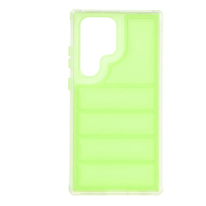 Custodia per Samsung Galaxy S23 FE S711, Techsuit, Wave Shield, Verde