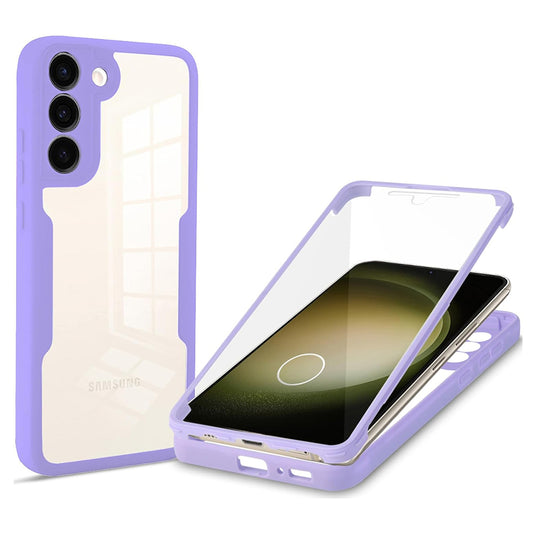 Custodia per Samsung Galaxy S23+ S916, Techsuit, ColorVerse 360, Viola