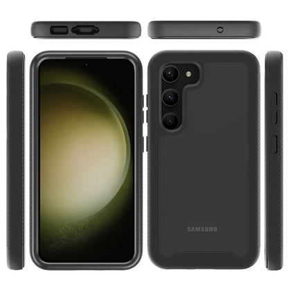 Custodia per Samsung Galaxy S23+ S916, Techsuit, Defense360 Pro, Nera