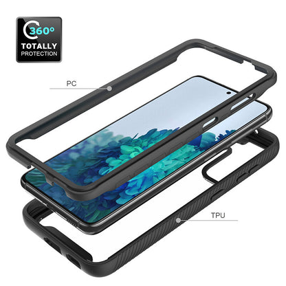 Custodia per Samsung Galaxy S23+ S916, Techsuit, Defense360 Pro, Nera