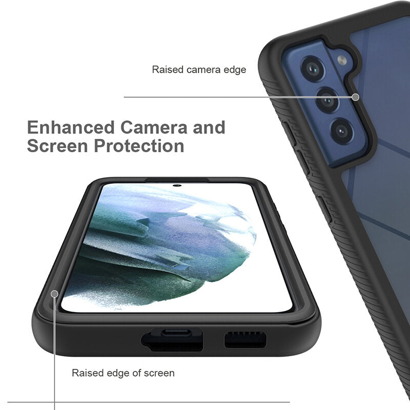 Custodia per Samsung Galaxy S23+ S916, Techsuit, Defense360 Pro, Nera