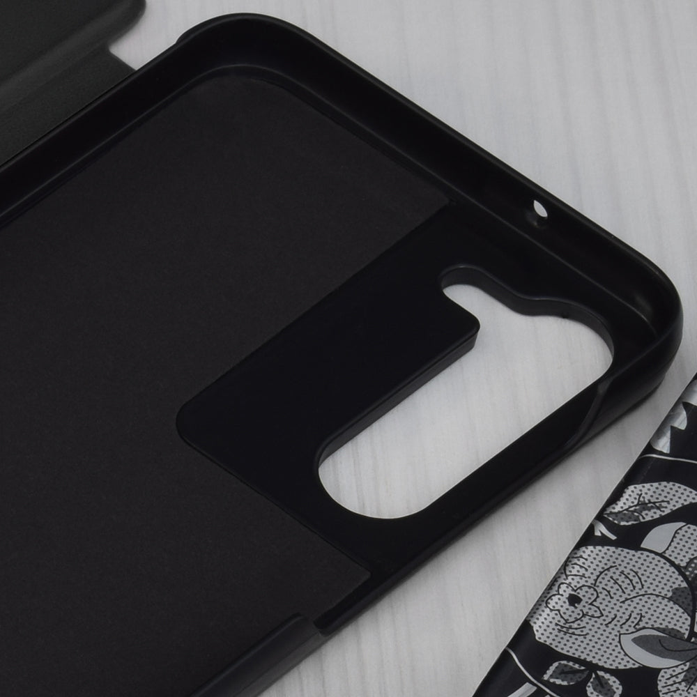 Custodia per Samsung Galaxy S23+ S916, Techsuit, eFold, Nera