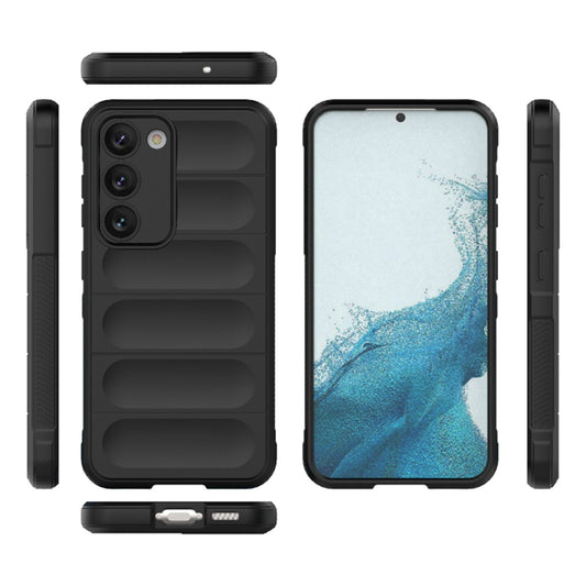 Custodia per Samsung Galaxy S23 S911, Techsuit, Magic Shield, Nera