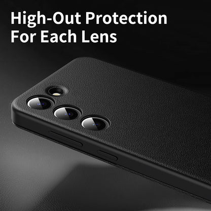 Custodia per Samsung Galaxy S23 S911, Techsuit, SmartView, Nera