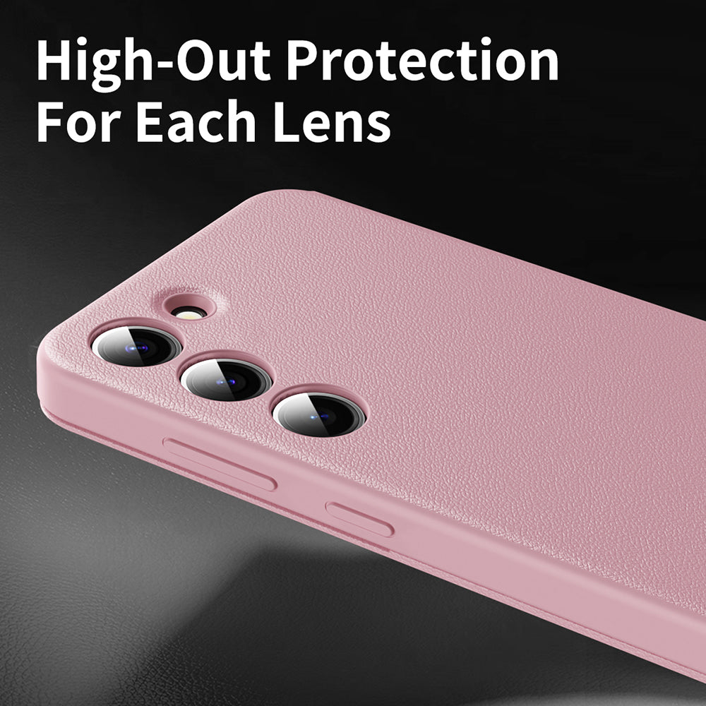 Custodia per Samsung Galaxy S23 S911, Techsuit, SmartView, Rosa