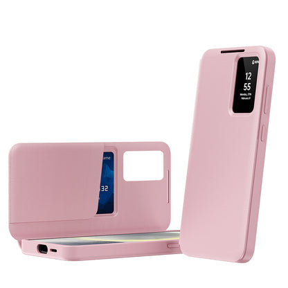 Custodia per Samsung Galaxy S23 S911, Techsuit, SmartView, Rosa