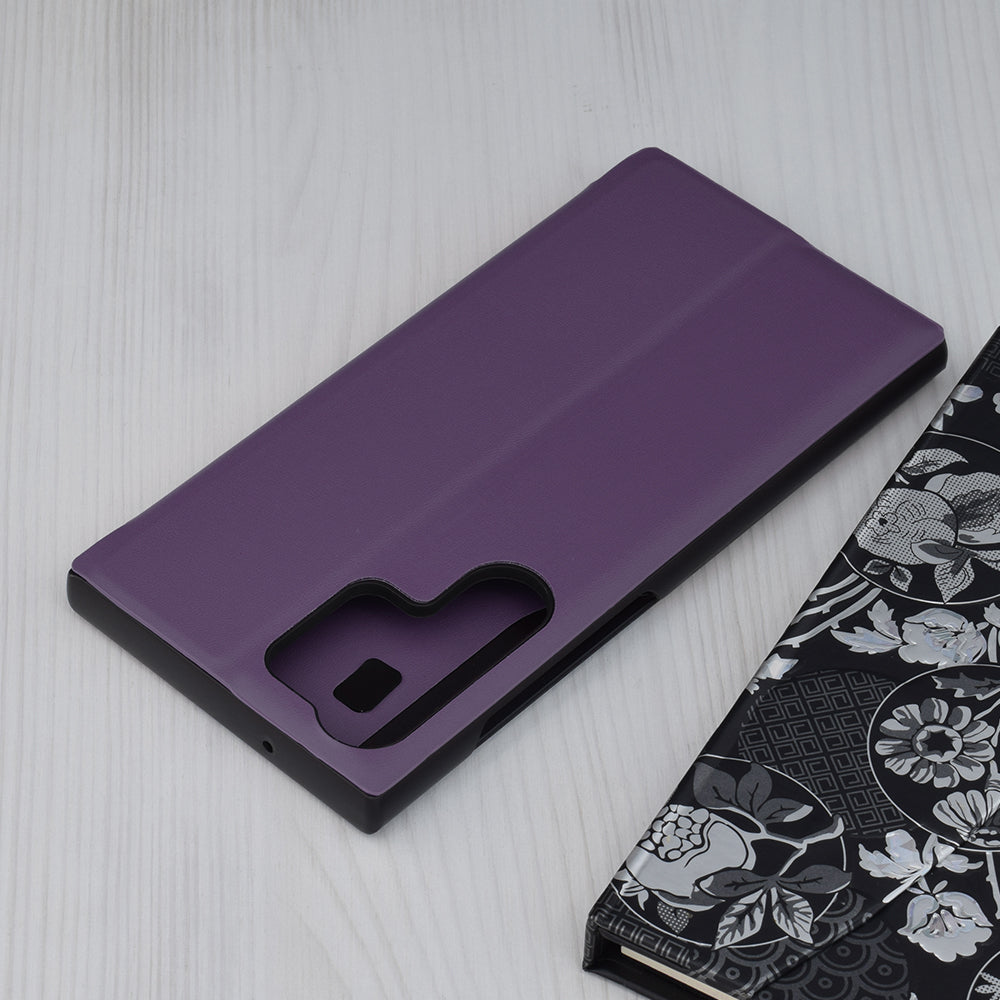 Custodia per Samsung Galaxy S23 Ultra S918, Techsuit, eFold, Viola