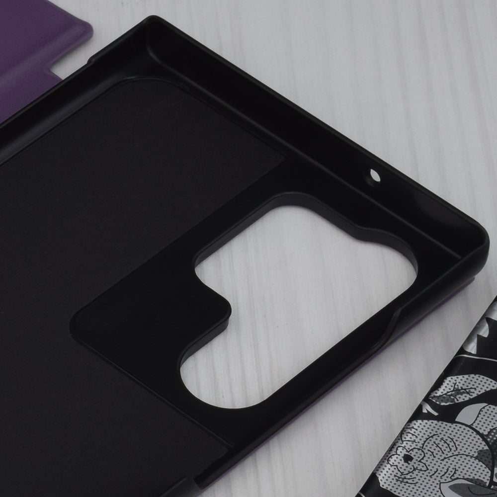 Custodia per Samsung Galaxy S23 Ultra S918, Techsuit, eFold, Viola