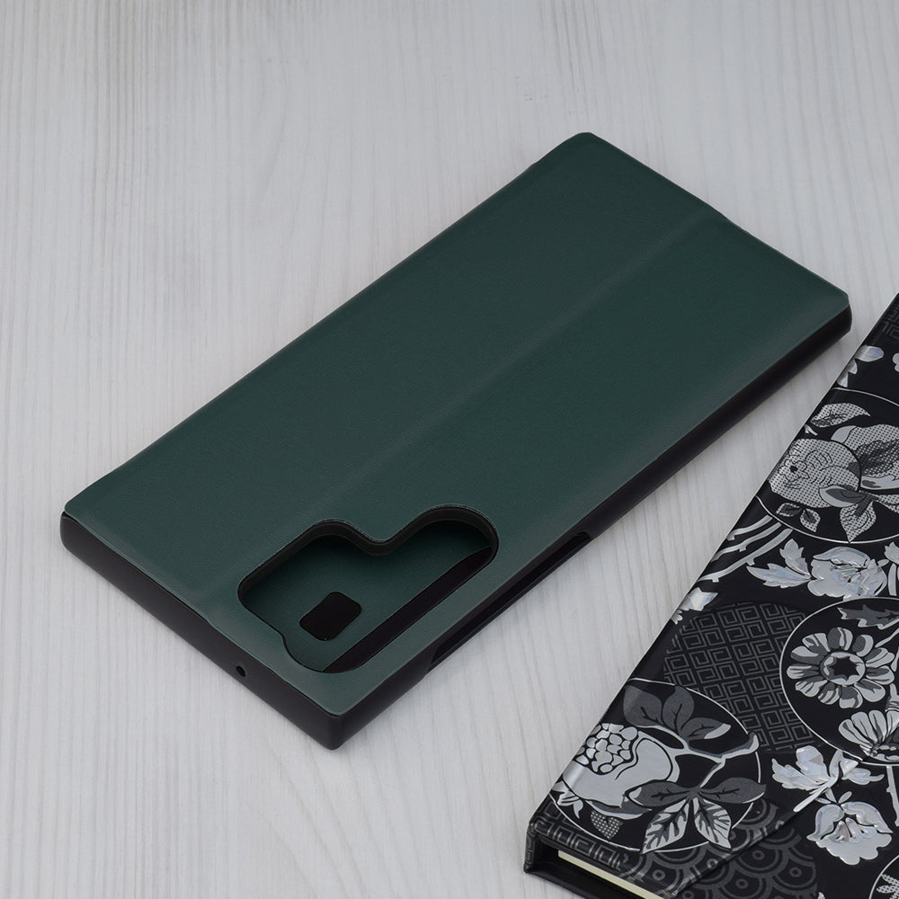 Custodia per Samsung Galaxy S23 Ultra S918, Techsuit, eFold, Verde