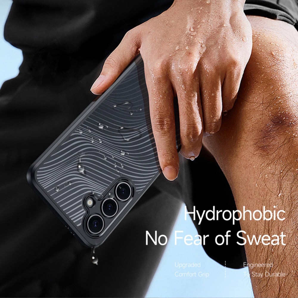 Custodia per Samsung Galaxy S24 FE S721, DUX DUCIS, Aimo, Nera